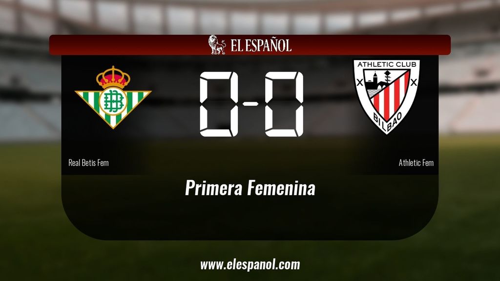 El Athletic Club saca un punto al Betis Féminas a domicilio 0-0