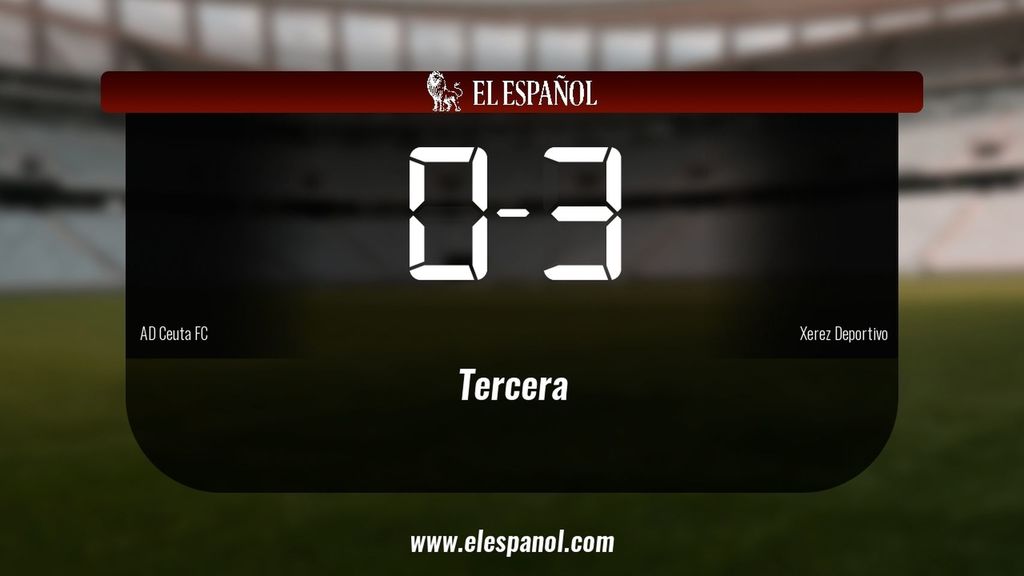 El Ceuta cae frente al Xerez Deportivo (0-3)