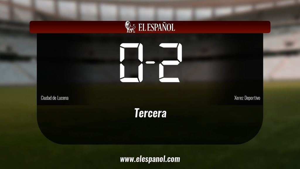 El Xerez Deportivo gana en el Estadio Ciudad de Lucena
