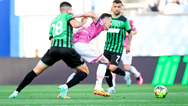 Serie A - deverell gana por volea a la Juventus 0 - 1 ante Sassuolo