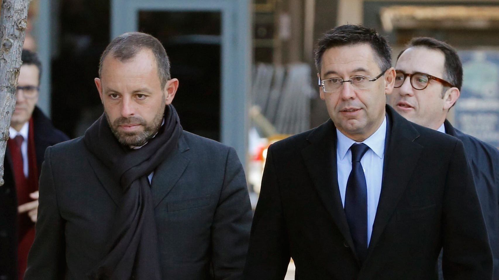 Bartomeu: "¿Sandro Rosell no estará en prisión por ser expresidente del Barça?"
