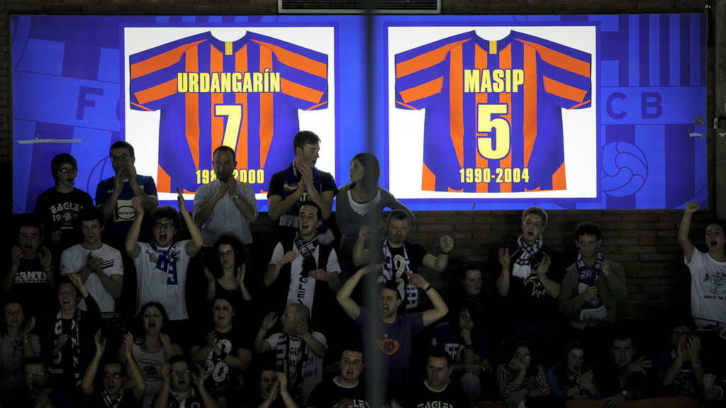 El Barcelona no retirará la camiseta de Iñaki Urdangarín del Palau Blaugrana