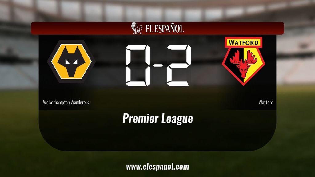 El Watford vence 0-2 frente al Wolverhampton Wanderers