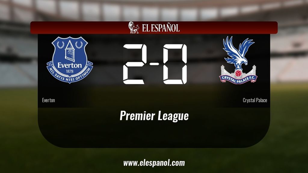 El Everton venció en su estadio al Crystal Palace
