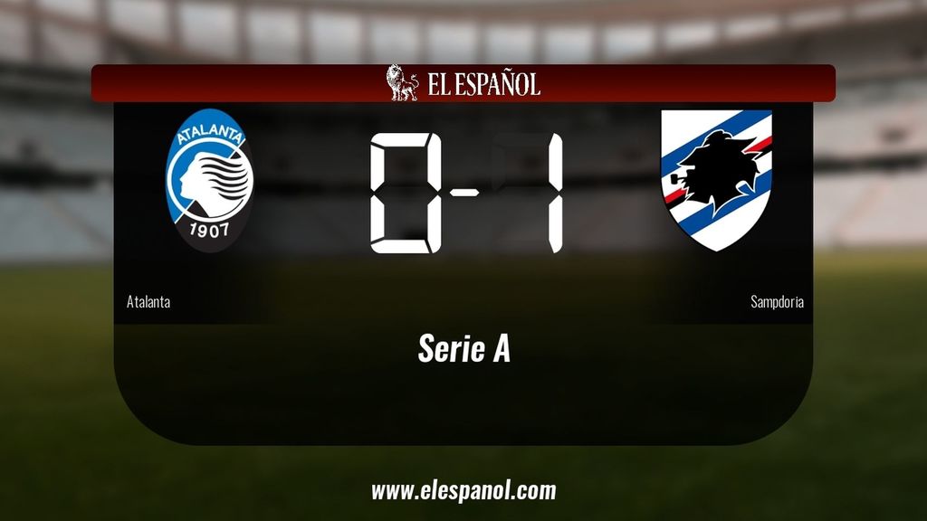 La Sampdoria gana por 0-1 al Atalanta