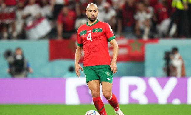 Entrenador marroquí: Amrabat debería jugar para los mejores clubes