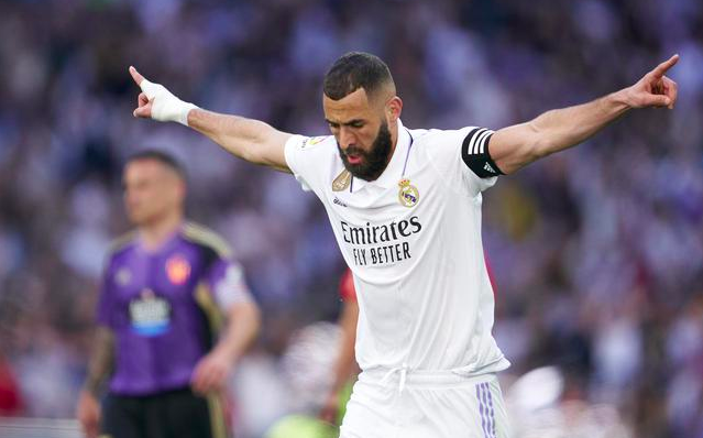 Liga - Benzema Hat Trick Hazard ayuda a la victoria 6 - 0 del Real Madrid