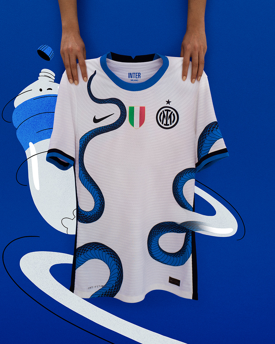 Camisas de viaje de Inter 2021 - 22