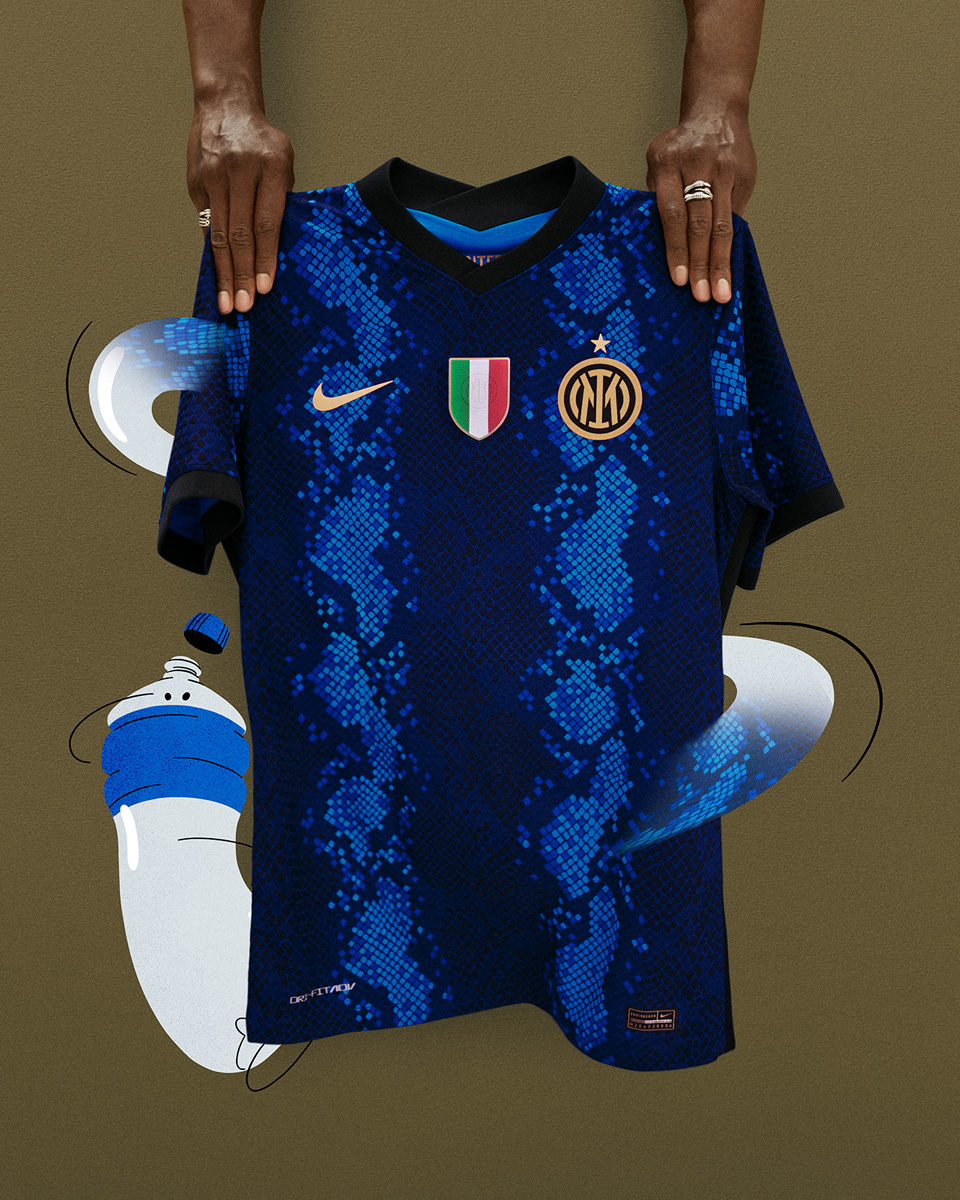 Camisa de casa de Inter 2021 - 22
