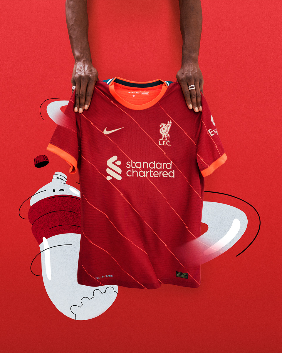 Camisa de Liverpool 2021 - 22
