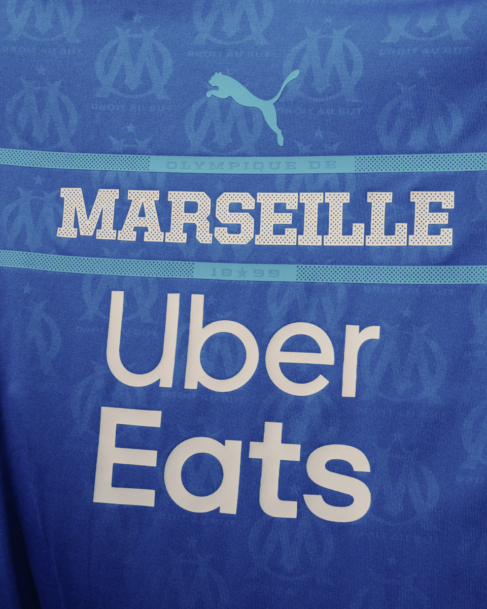 Segunda camisa de Marsella 2021 - 22