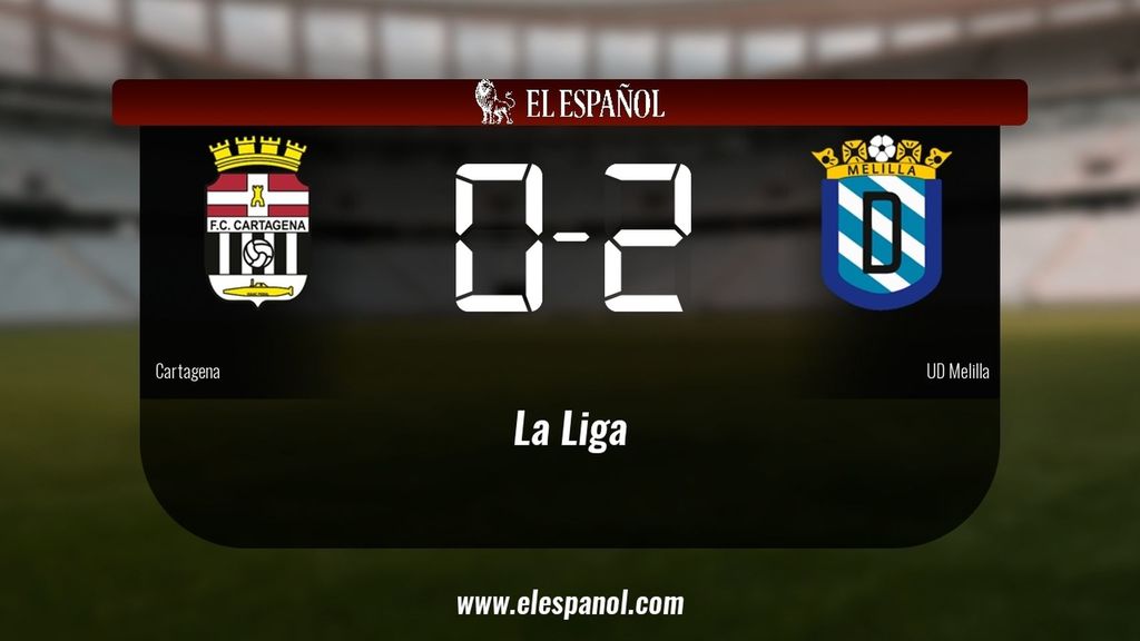 El Cartagena cae derrotado frente al Melilla (0-2)