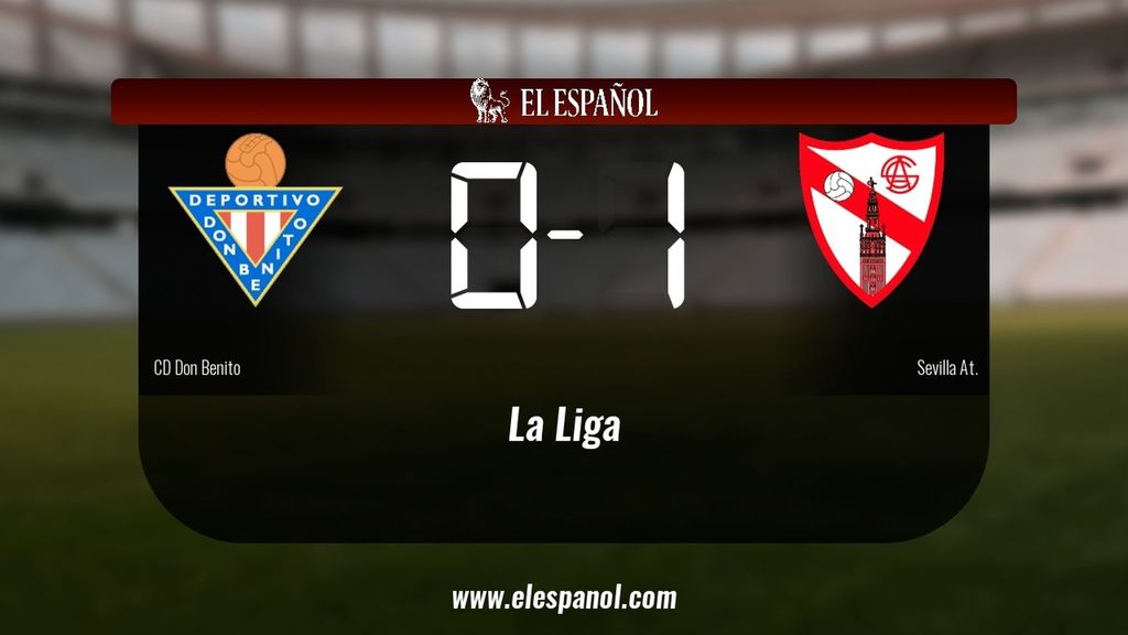 El Don Benito cae derrotado frente al Sevilla At. (0-1)