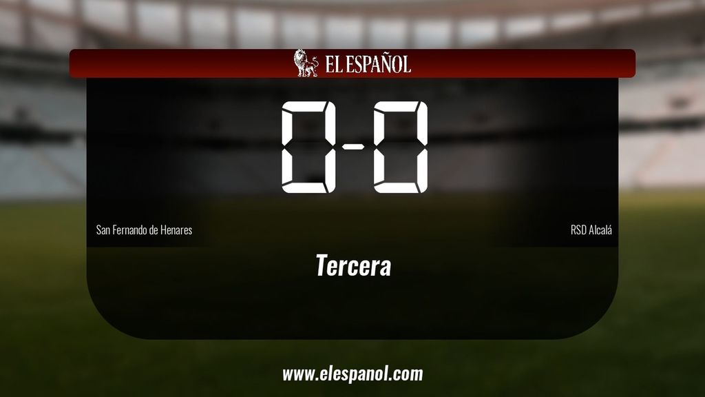 El San Fernando de Henares no pudo conseguir la victoria frente al RAlcalá (0-0)
