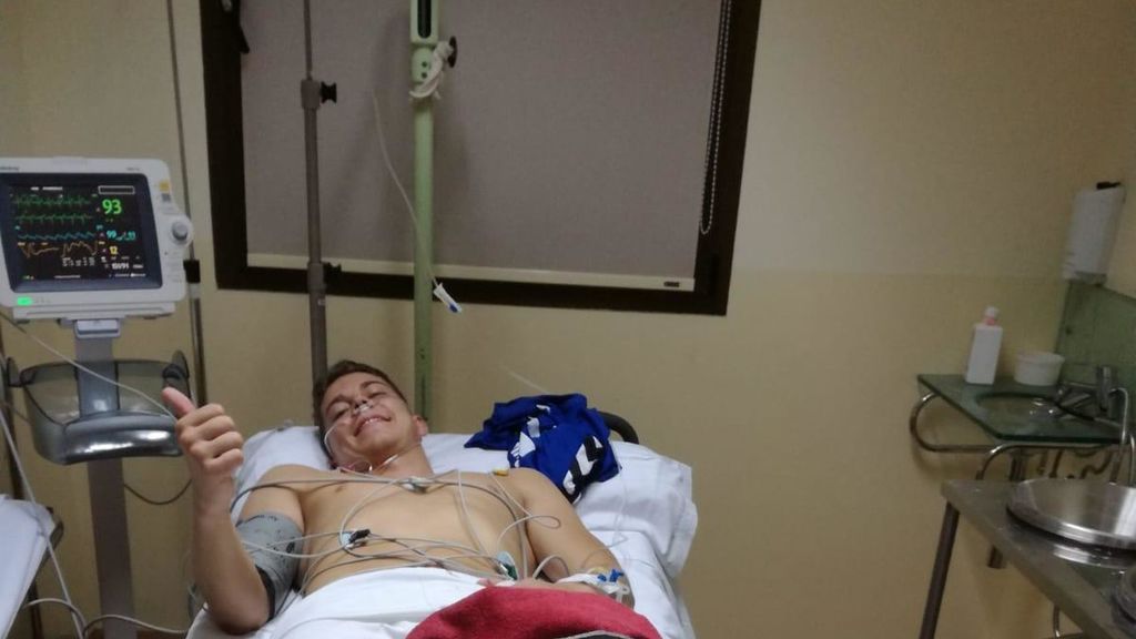 La precariedad del fútbol modesto: Marvin se rompió el tobillo y la ambulancia tardó 50 minutos