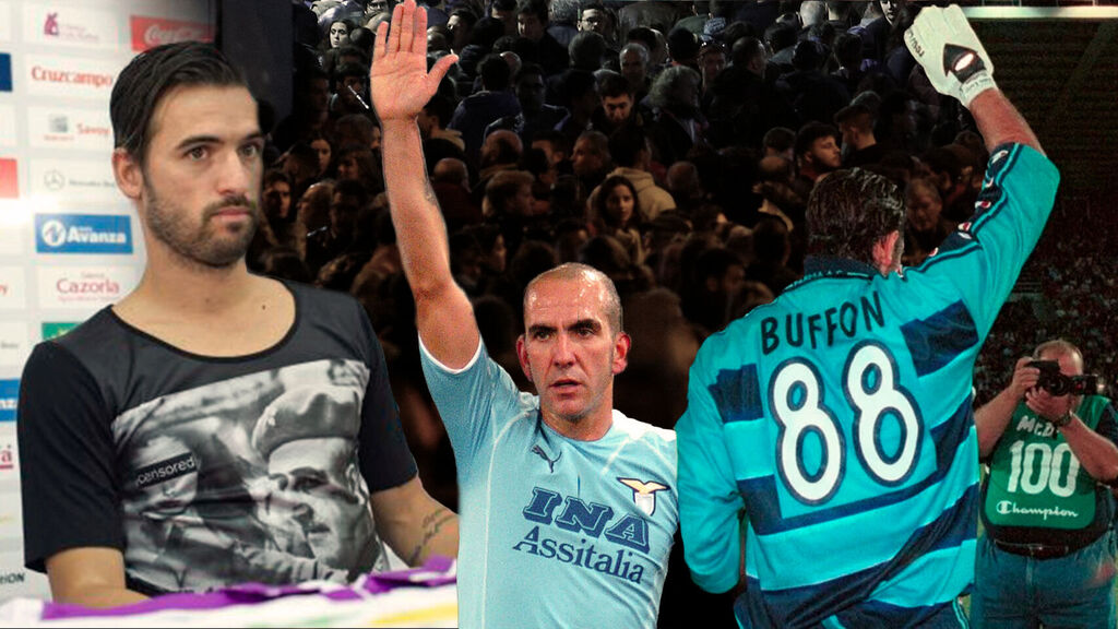 Nazis, fachas y fútbol: del '88' de Buffon en el Parma a la camiseta de Franco de Nuno Silva