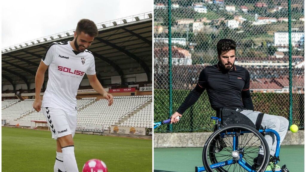 Pelayo Novo, el futbolista que cayó desde un tercero y al que el tenis en silla de ruedas dio una nueva vida
