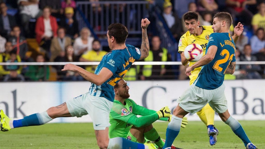 Un increíble Oblak salva un punto para el Atlético ante el Villarreal