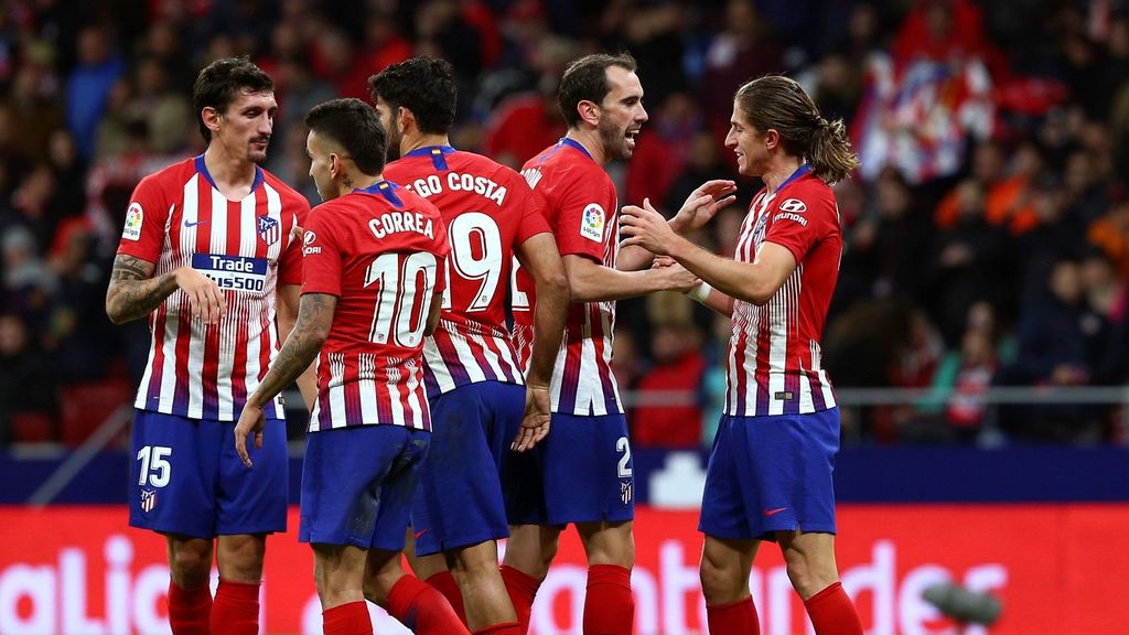 El Atlético vence a la Real Sociedad gracias a una gran segunda parte