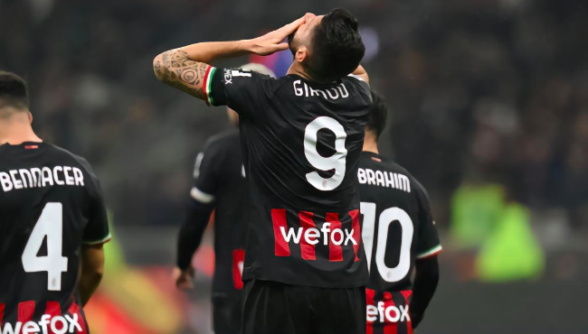 Serie A - Giroud rompe el gol benassel asiste al AC Milan 1 - 1 Salernitana